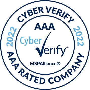 2022 Cyber Verify AAA logo
